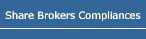 Sharebrokers Compliances